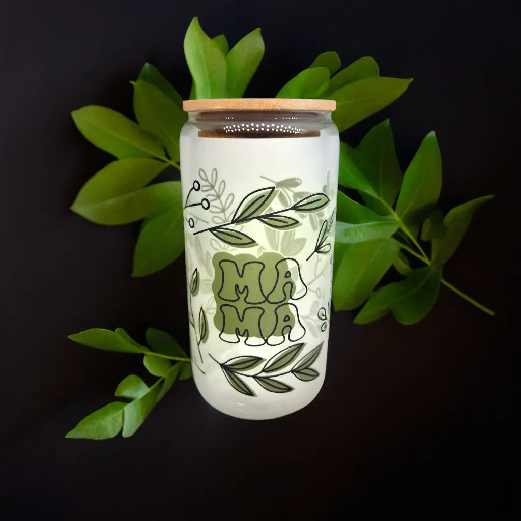 Mother Nature Inspired Glass Tumbler